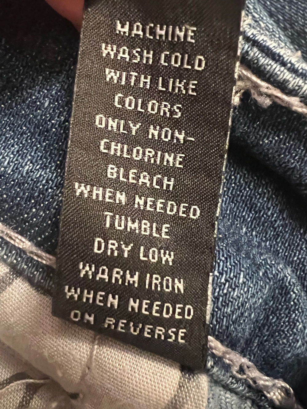 INC Denim Regular Fit Embellished Capri Jeans Rhinestone Trim Stretch Denim - 12 - Picture 9 of 9